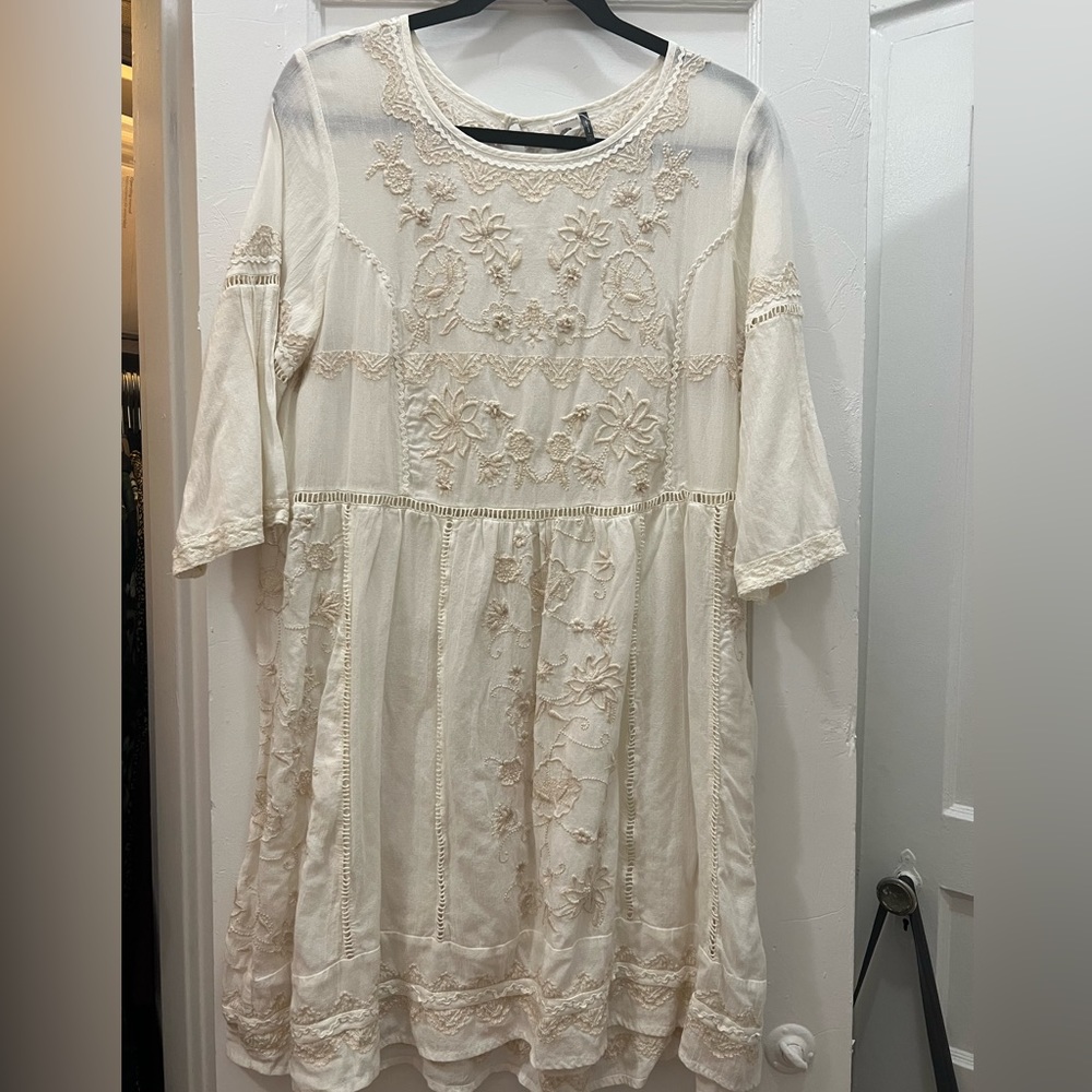 Anthropologie boho dress